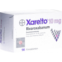 Ксарелто 10 мг 98 таблеток покрытых оболочкой 